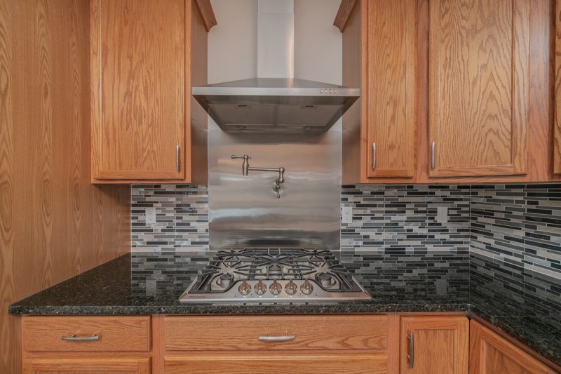 range hood in a custom home in Montrose, CO