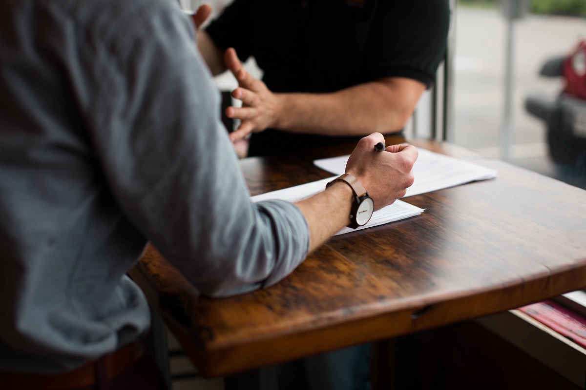 job interview in Montrose, Colorado